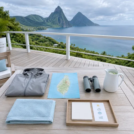 Planning a luxury stay around the weather in Saint Lucia in July