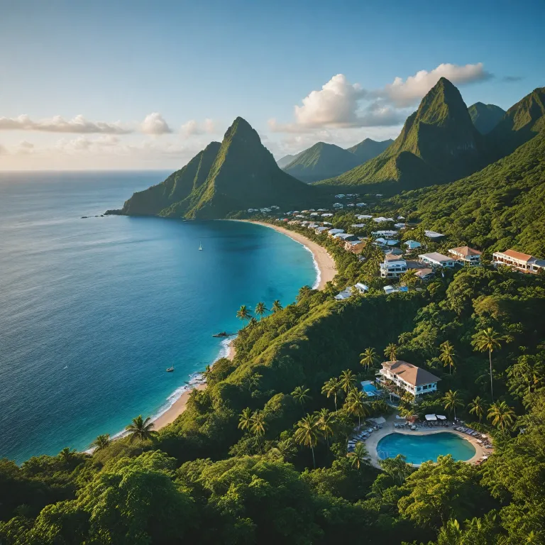 Exploring the map of St Lucia hotels: your guide to luxury and premium stays across the island