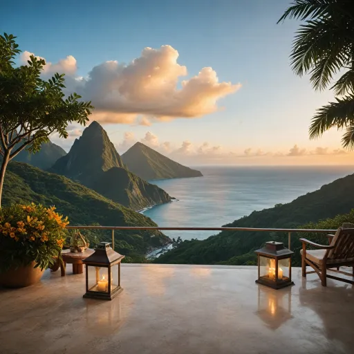 Elegant villas in St Lucia for a refined Caribbean escape
