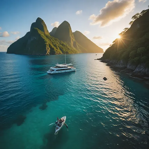 Saint Lucia diving experiences for luxury travellers seeking refined underwater escapes
