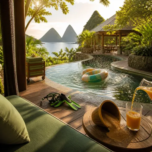 Elegant st lucia resorts for families seeking refined Caribbean escapes